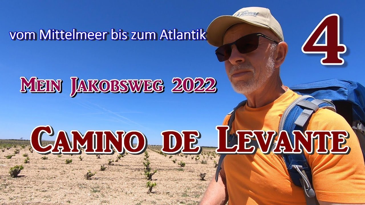 Camino de Levante, Jakobsweg Valencia-Zamora-Santiago 2022, Way of St. James,  Teil 4, UHD
