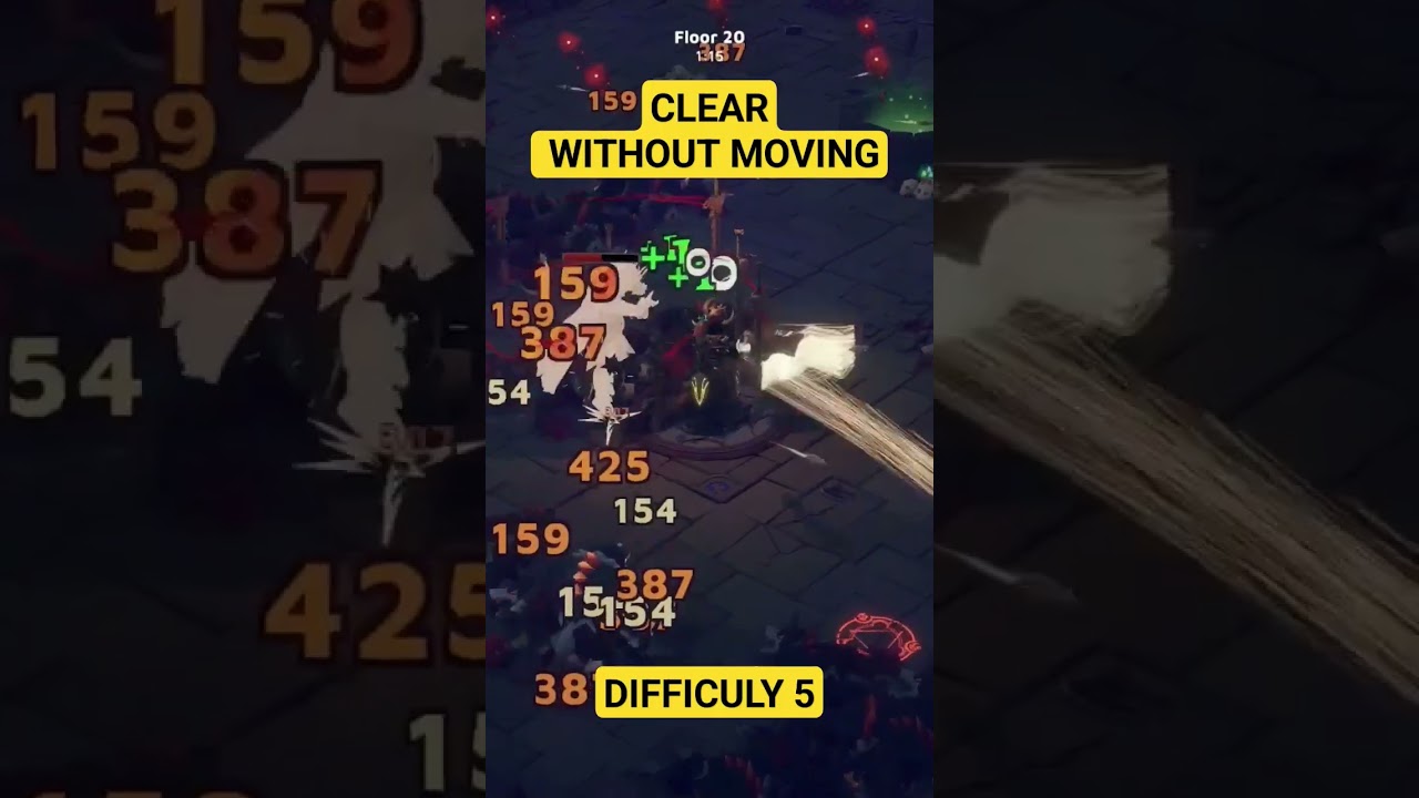 Clear difficuly 5 without moving 
