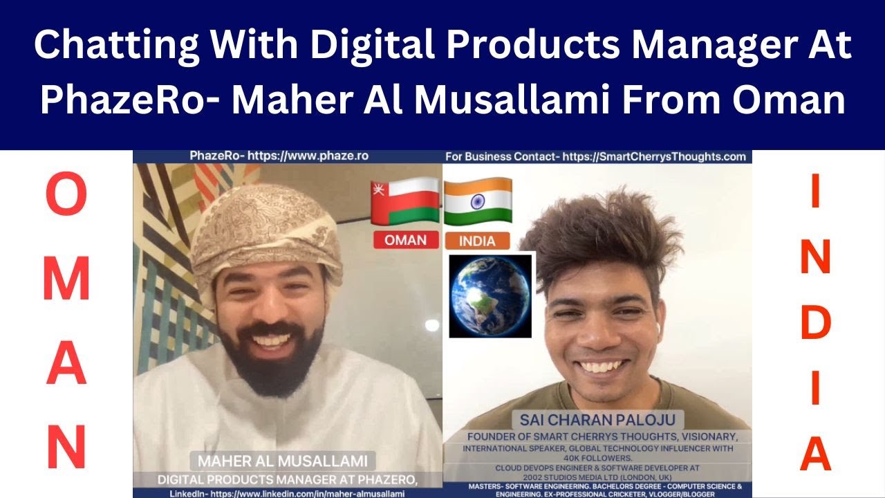 Chatting With Digital Products Manager At Phazero- Maher Al Musallami ...
