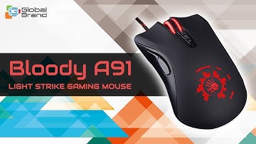 Bloody A91 LIGHT STRIKE GAMING MOUSE | A4TECH | Global Brand Pvt Ltd