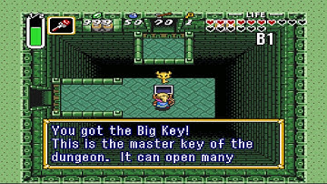 Where is the Big Key of Misery Mire / 6th Crystal Dungeon - Zelda: A Link to the Past