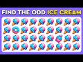 Find the ODD One Out - Sweets Edition 🍰🍨🍭 | Easy, Medium, Hard Levels Quiz