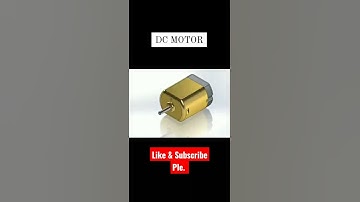 3D working of dc motor