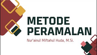 Exponential Smoothing | Analisis Data | Metode Peramalan
