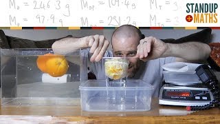 Why do whole oranges float, but peeled oranges sink