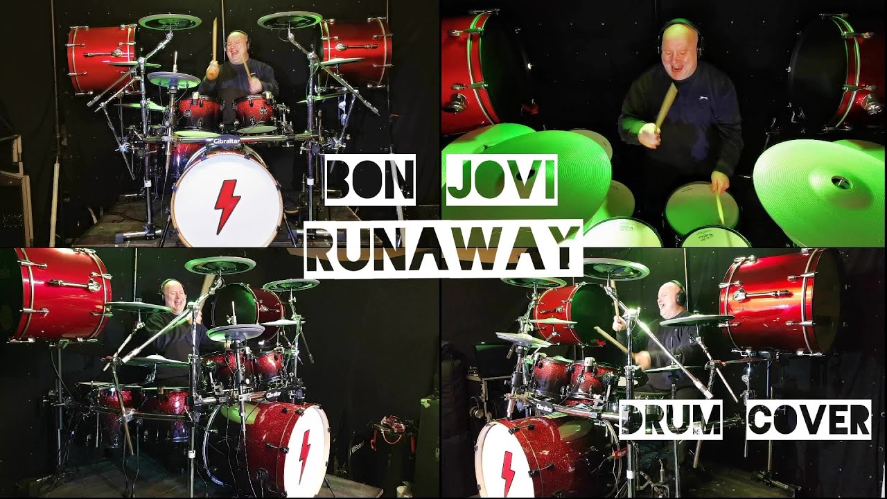 Bon Jovi Runaway (Drum Cover) YouTube