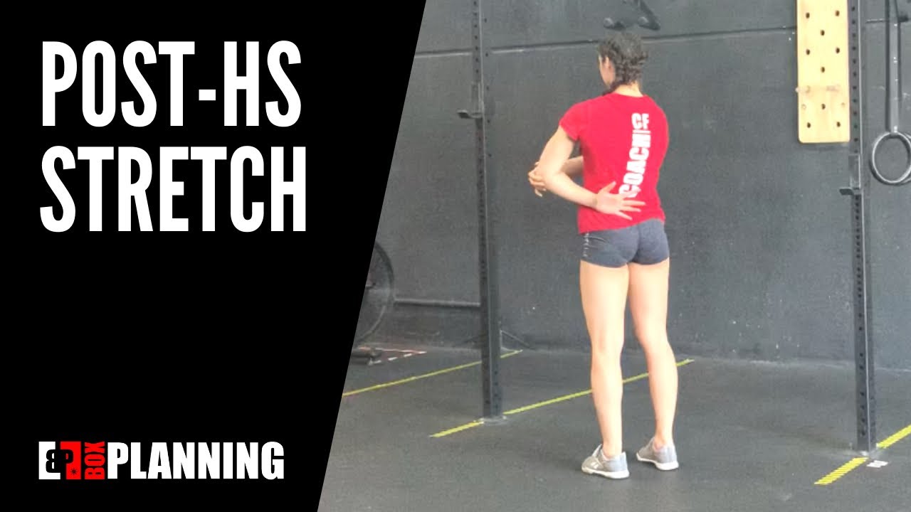 Post-Handstand stretch - Estiramiento posterior hombro - HS