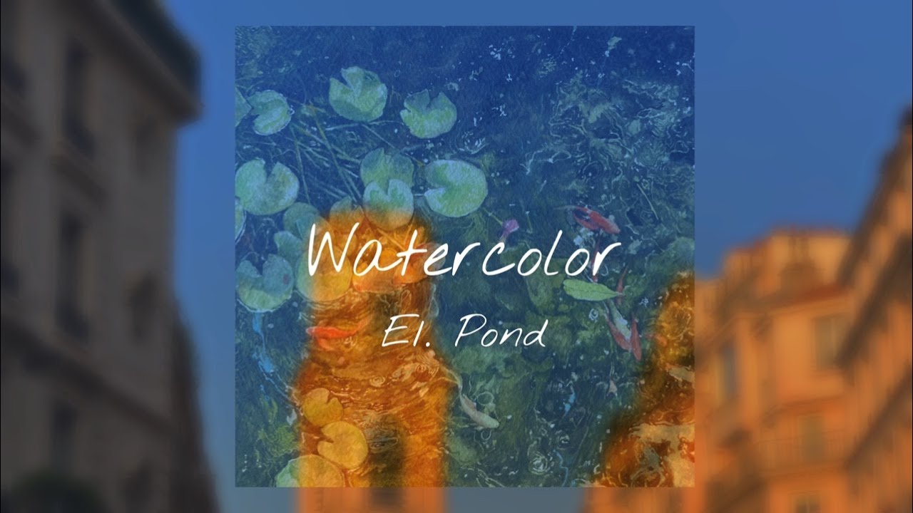 How to paint a pond in watercolor / 연못 수채화 / Peinture à l'aquarelle - YouTube