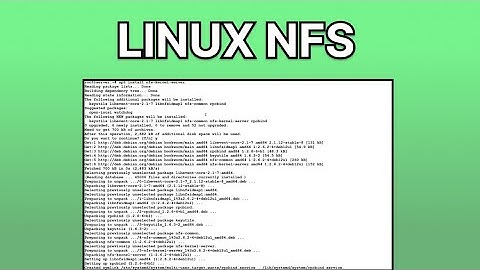 LINUX настройка / сервер NFS. #devops