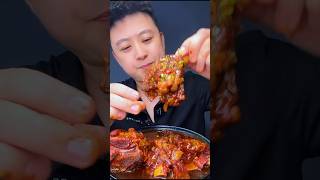spicy mutton curry eating🍲🌶Part:03.Chinese khana.By Khai-Dai Party.#asmr  #mukbang  #shorts