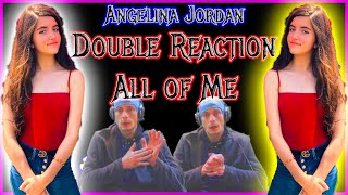 Angelina Jordan Reaction X 2 Cover All Of Me Billie Holiday Cover John Legend Cover Double Reaction