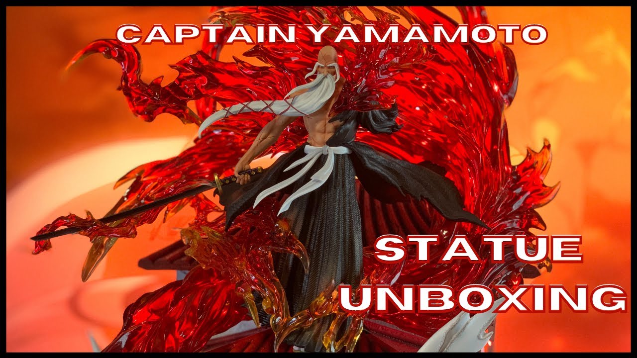 Yamamoto releases his Bankai WS Studios Captain Yamamoto Bleach