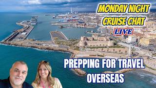 Prepping for our 9 day Cruise from Rome | Cruise Chat with Sharon at Sea Travel