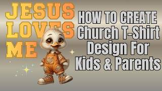How to Create Church T-Shirt Designs for Kids & Parents (Live Replay)