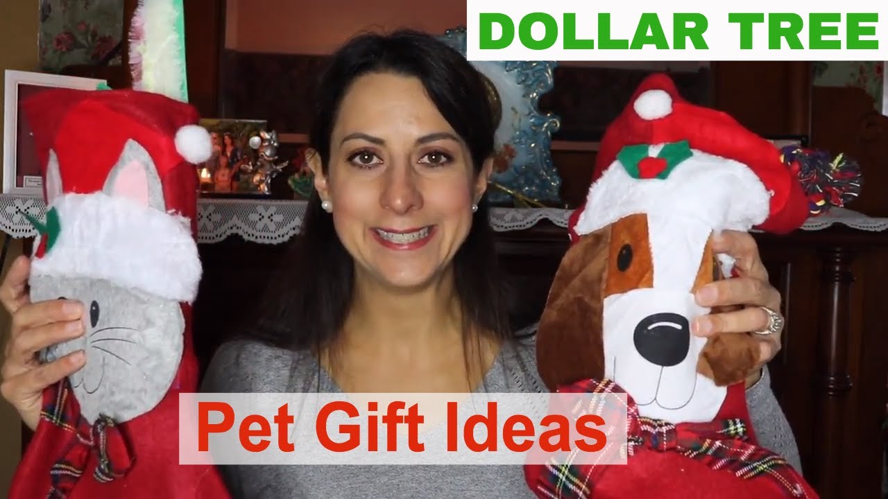 Cat & Dog Gift Ideas and Stockings from The Dollar Tree