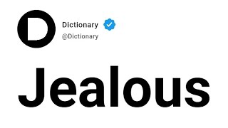 Jealous Meaning In English