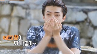 SEHUN being EXO's cute baby