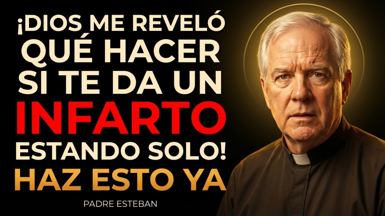 Si Te Da Un Infarto Estando Solo, Dios Te Dice Que Hagas Esto De Inmediato | Padre Esteban