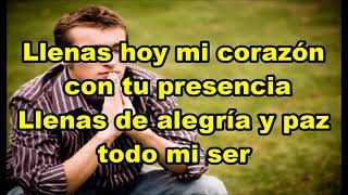 Con mis manos levantadas Danilo Montero con letras