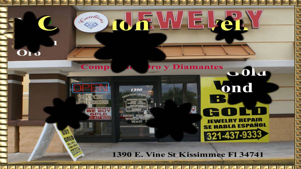 Oro compra venta Kissimmee Orlando Diamantes creation Jewelry cash