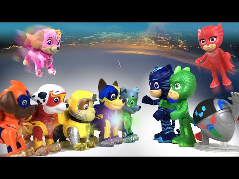 Paw Patrol Mighty Pups VS PJ Masks : Who's Better?
