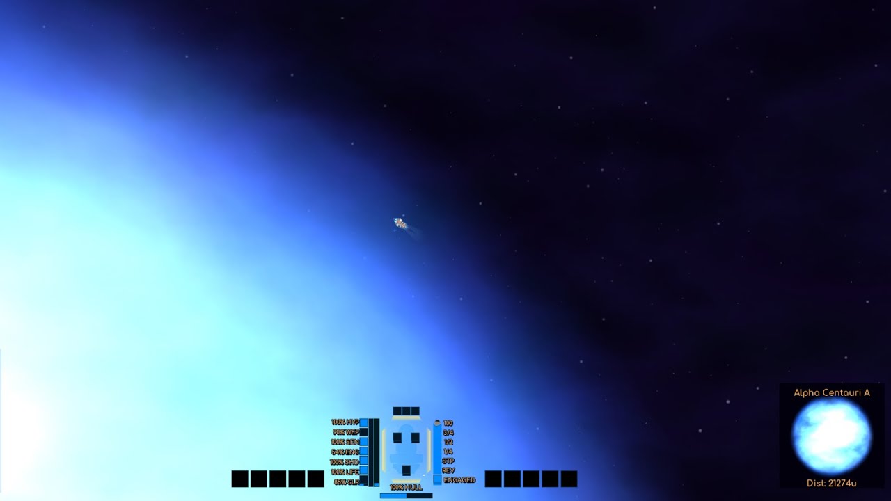 Graphics Gears & Wires 008: 2D Space Game Map System Progress and Stars Update