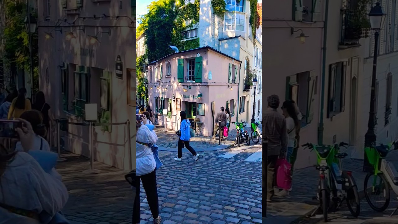 🇫🇷 La Maison Rose, Montmartre, Paris