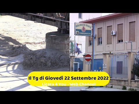 📺Il TG di Giovedì 22 Settembre 2022 / Licata / Palma di Montechiaro