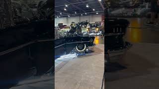Check out this beautiful 57 Chevy Bel Air Rag at the 2025 Lowrider Magazine Las Vegas Super Show