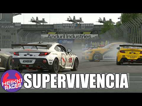 Simiadas entre baches y muros (iRacing / Qualcomm Circuit / Toyota GR86 (Sim-Lab))|| Heikki360ES