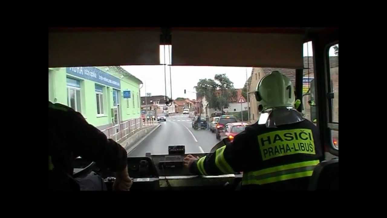 Výjezd - Hasiči Praha Libuš