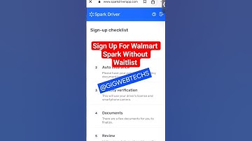 How to sign up for spark drivers without the waitlist #sparkdriver #walmartspark #waitlist #usa