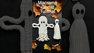 DIY Macrame GHOST