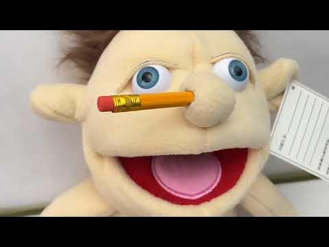 Jeffy Hand Puppet Plush Toys Doll 
