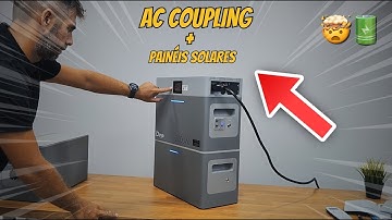 Solar panels +AC  Coupling on the Deye Balcony Micro 🚀 ☀️ Add Battery to Your Existing Solar System