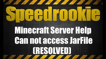 Minecraft Server Error (Unable to access JarFile) RESOLVED!