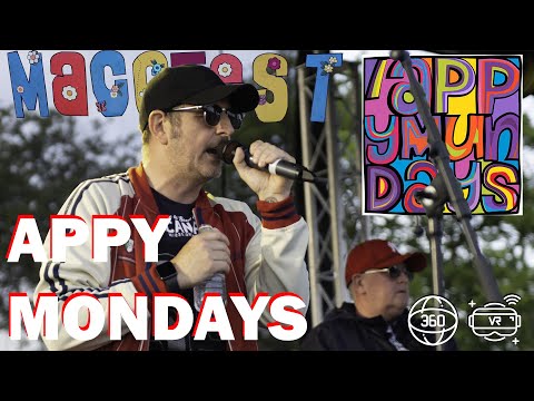 APPY MONDAYS / BLACK GRAPE at Macclesfield festival '22 - 360VR