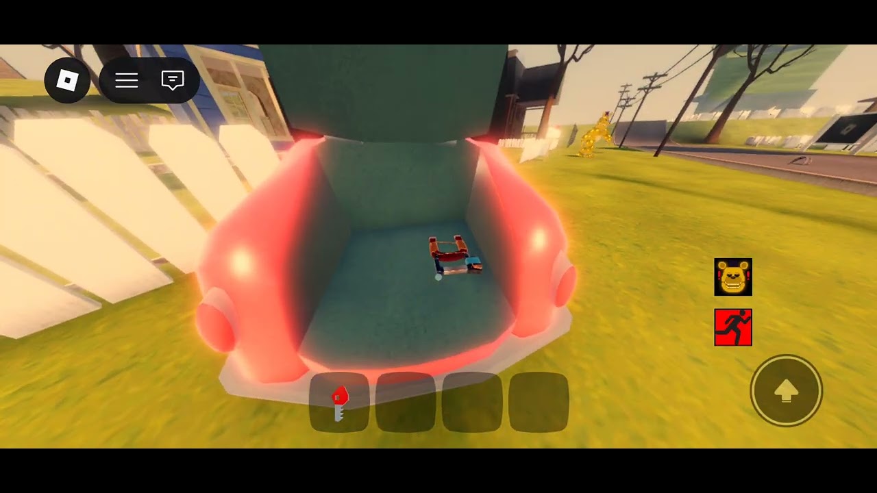 Beating act 1 in hello neighbour fredbear edition