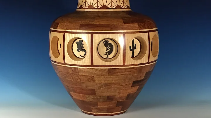 A Southwest Inspired Segmented Turning - Feature Rings