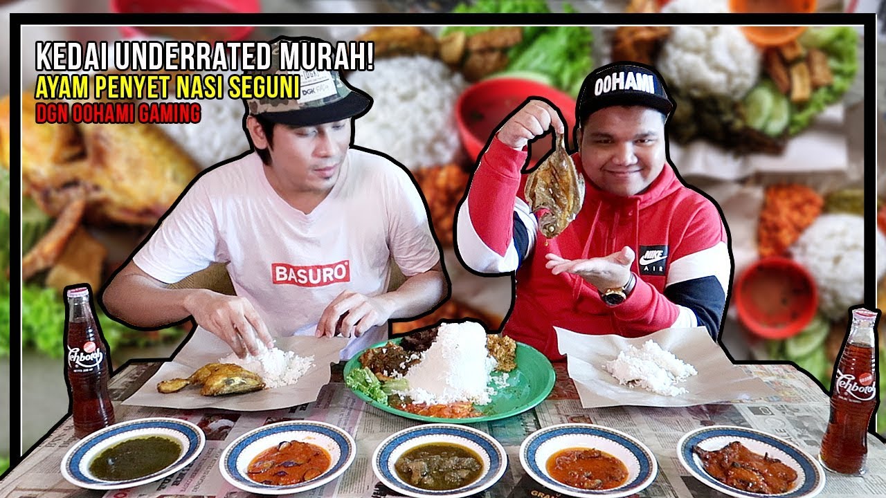 MURAH! BELI SEMUA MENU VIRAL MAKANAN INDONESIA, NASI MENGGUNUNG ! | BERSAMA OOHAMI GAMING