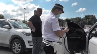 🔥Стоп- Хамы Рейд с грамотным инспекторам ДПС на парковке для инвалидов и профилактика  для водятлов🔥