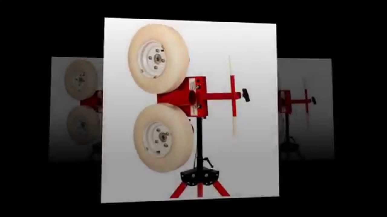 First Pitch Two Wheel Curveball Baseball Pitching Machine Up to 105 mph