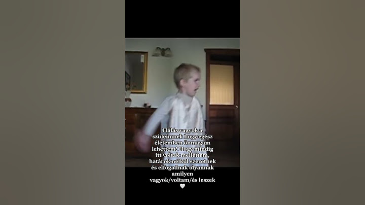 Köszönöm Anya, Apa !
