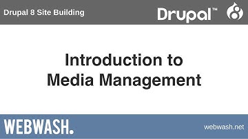 Drupal 8 Site Building, 11.1: Introduction to Media Management