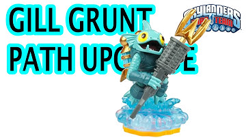 Skylanders Trap Team Tidal Wave Gill Grunt Water Weaver Path Upgrade Preview/Gameplay