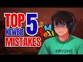 Top 5 newbie mistakes that you should avoid in playing seal m
