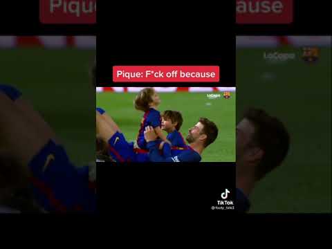 Video: Gerard Pique Lämnar Urvalet