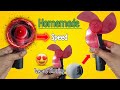 How to make Handy fan at home // compact size #fan || @MKExperiments7 