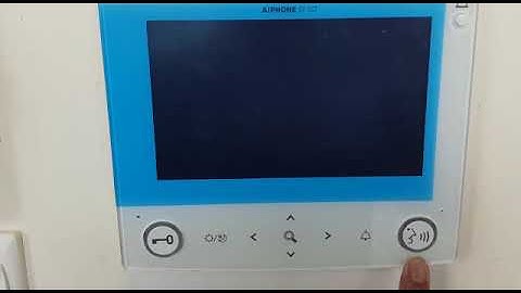 Basic operational buttons for GT System - Aiphone