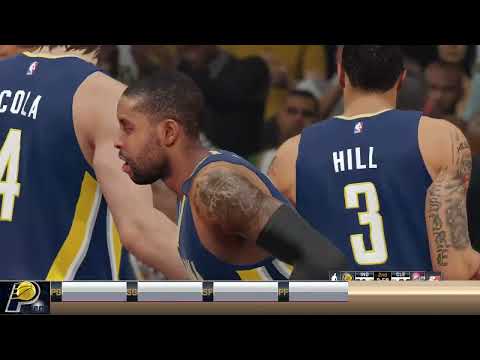 NBA 2K15 Indiana Pacers Vs Cleveland Cavaliers Paul George Vs Lebron James 